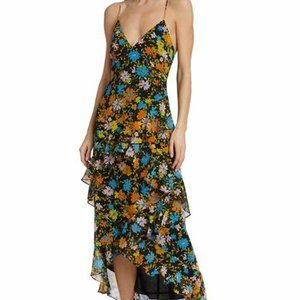 New without tags - WAYF Indie Open Back Midi Dress with Ruffle Hem